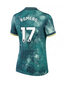 Tottenham Hotspur Cristian Romero #17 Zenski Rezervni Dres 2024-25 Kratak Rukavima